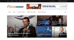 Desktop Screenshot of hedgenordic.com